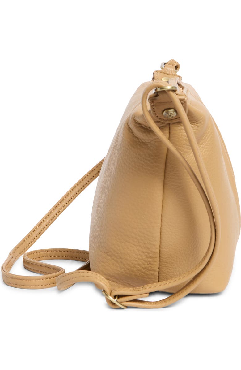 HOBO Kirby Leather Crossbody Bag, Alternate, color, Tan Cinnamon