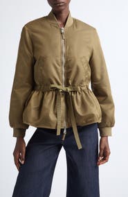 Cinq à Sept Valerina Peplum Coat