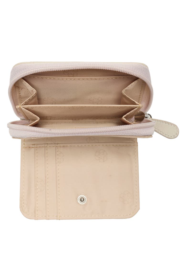 Quilted Card Case, Alternate, color, BONE