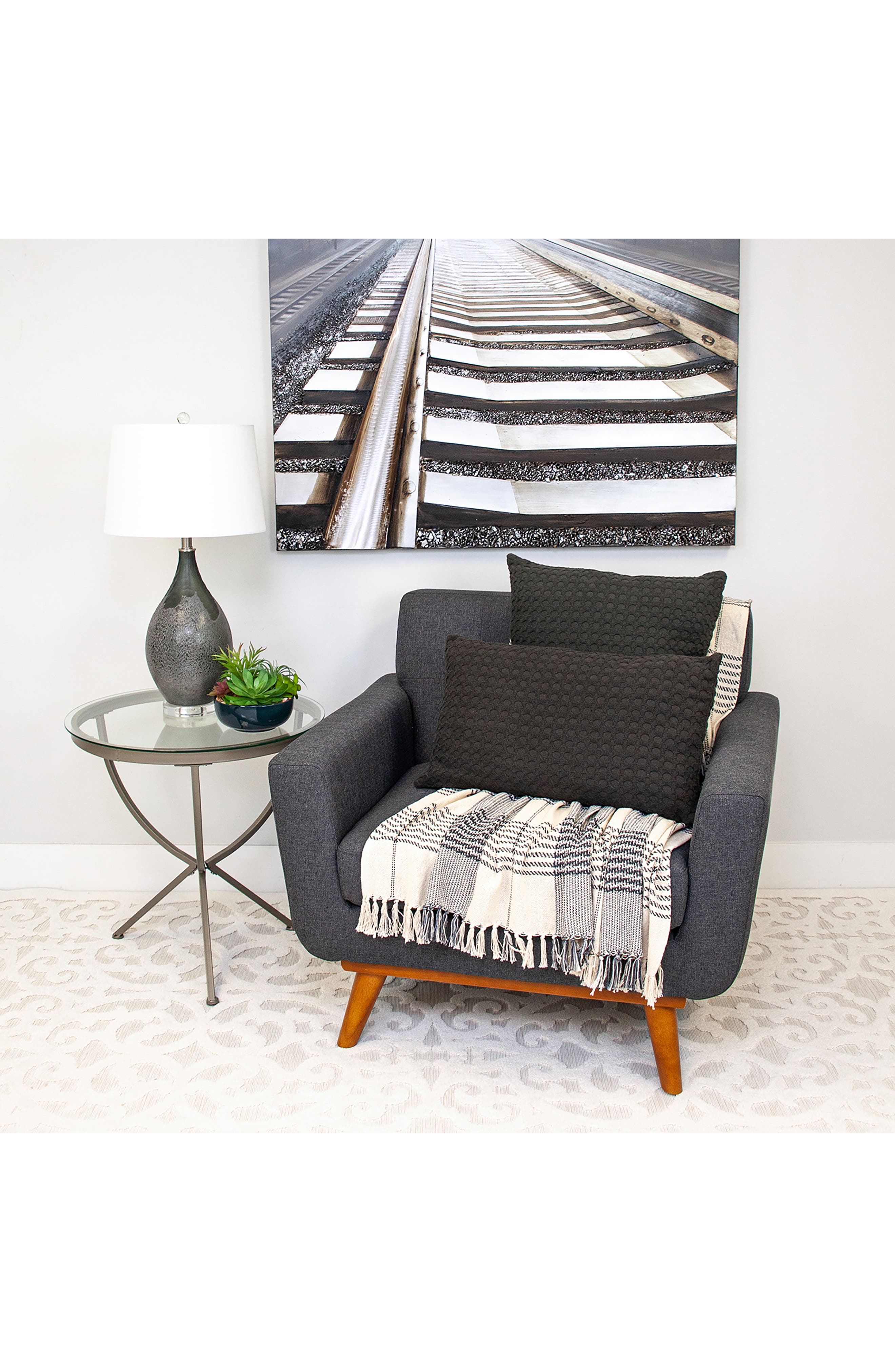 Embossed Throw Pillow