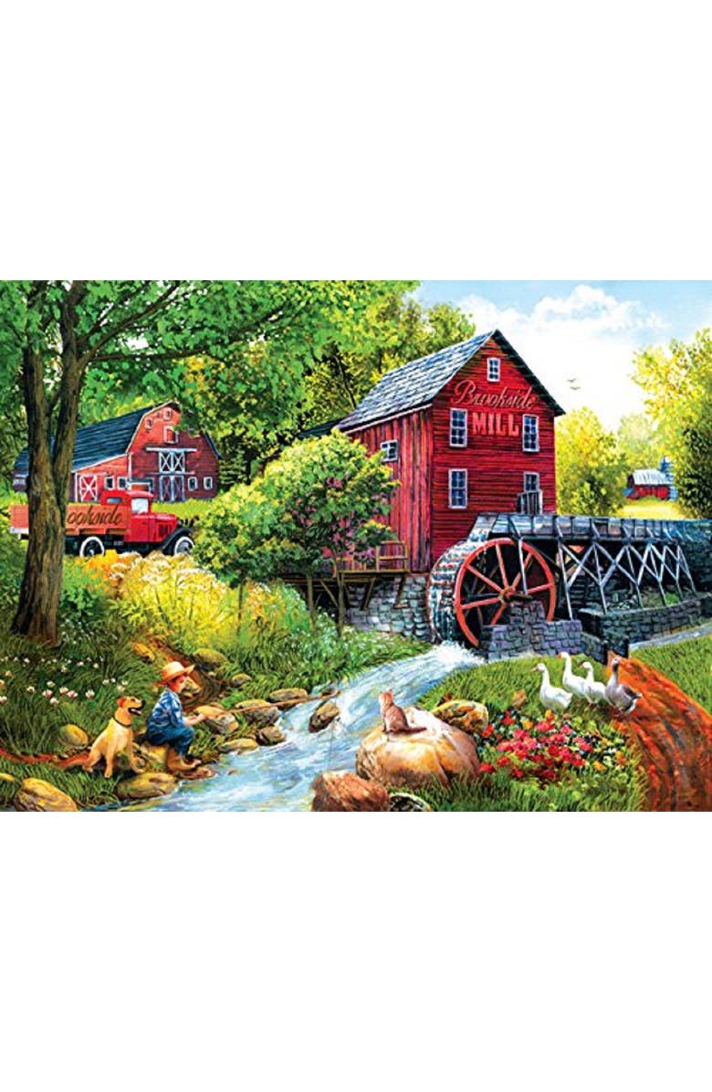 Sunsout Playing Hookey at the Mill 1000 piece Jigsaw Puzzle for Adults, Alternate, color, Multicolor
