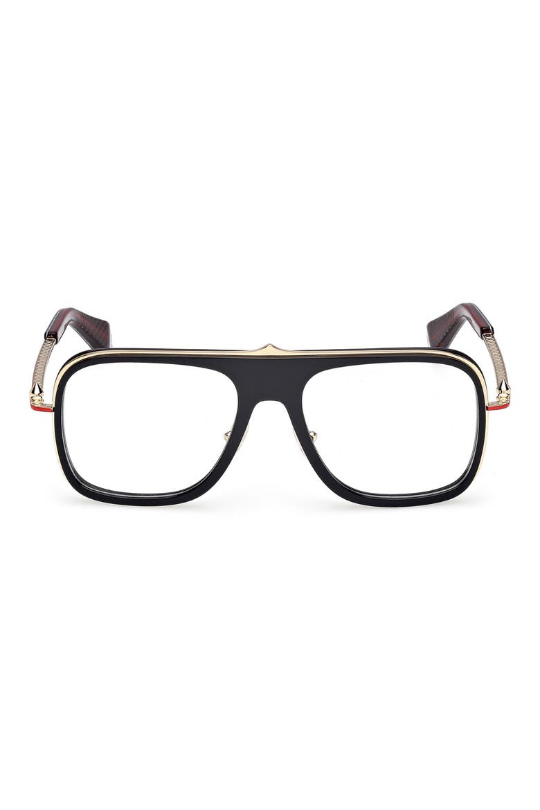 58mm Navigator Optical Glasses, Main, color, BLACK / GOLD