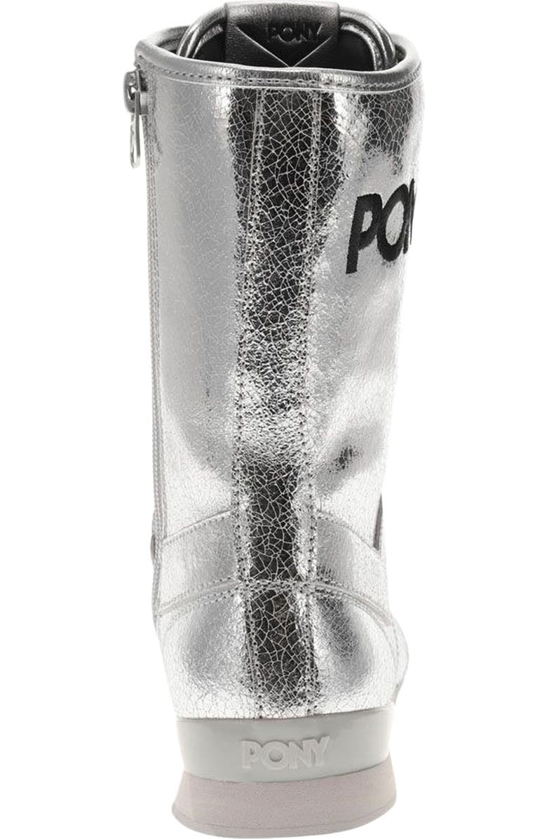 PONY KO-80 High Vintage Metallic Sneakers, Alternate, color,