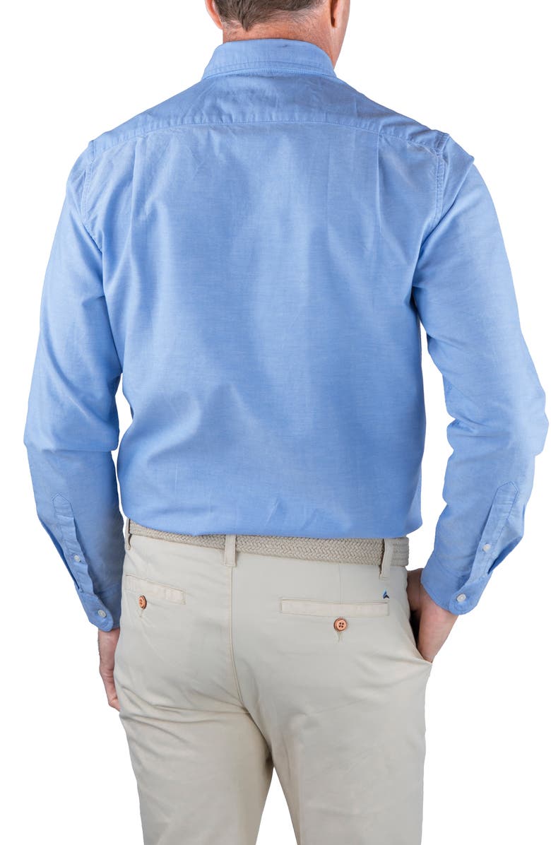Tailor Vintage Classic Fit Cotton Oxford Button-Down Shirt, Alternate, color, Dutch Blue