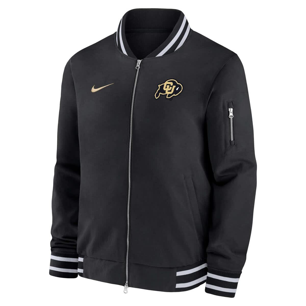 nike lakers modern varsity jacket