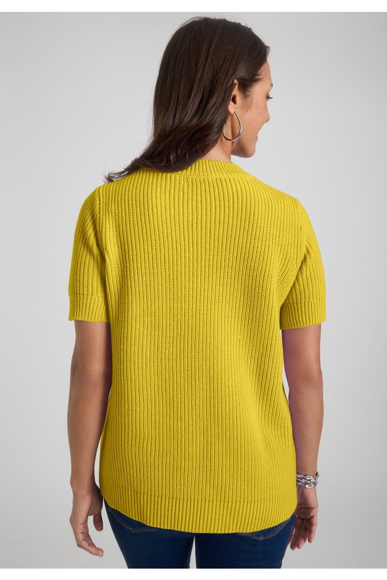 Shaker Tee, Alternate, color, GOLDEN CITRUS
