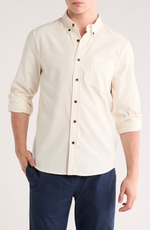 Corduroy Button-Down Shirt