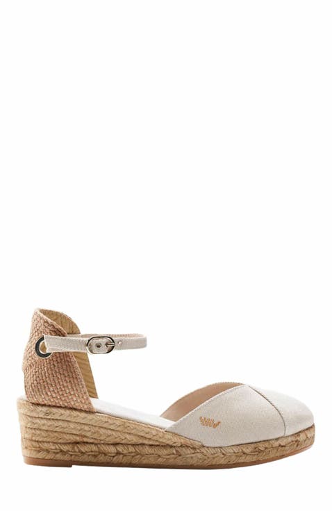 Pubol Canvas Espadrille Wedges