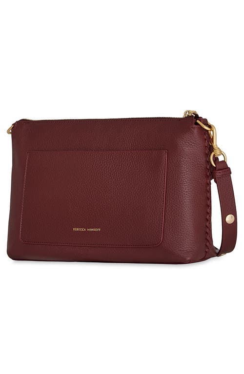 Rebecca Minkoff Darren Top Zip Leather Shoulder Bag