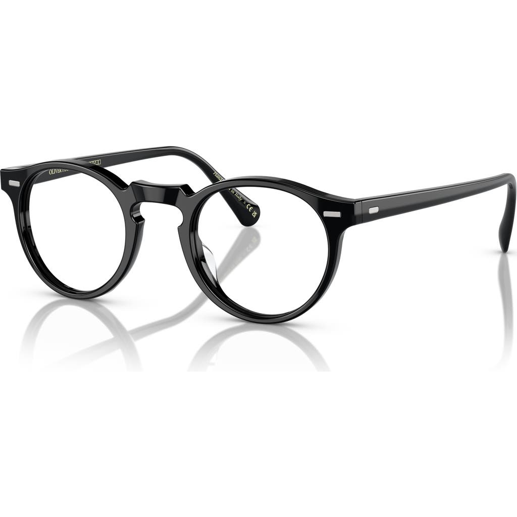 Oliver Peoples 50mm Phantos Optical Glasses In Black