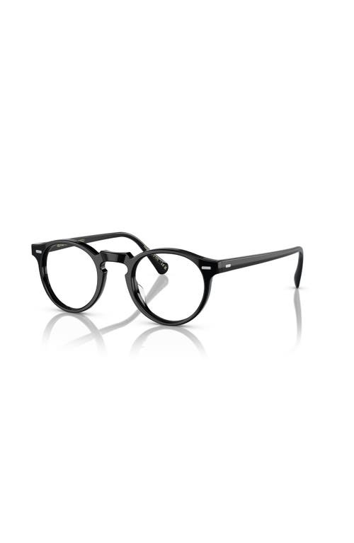 Oliver Peoples 47mm Phantos Optical Glasses In Black