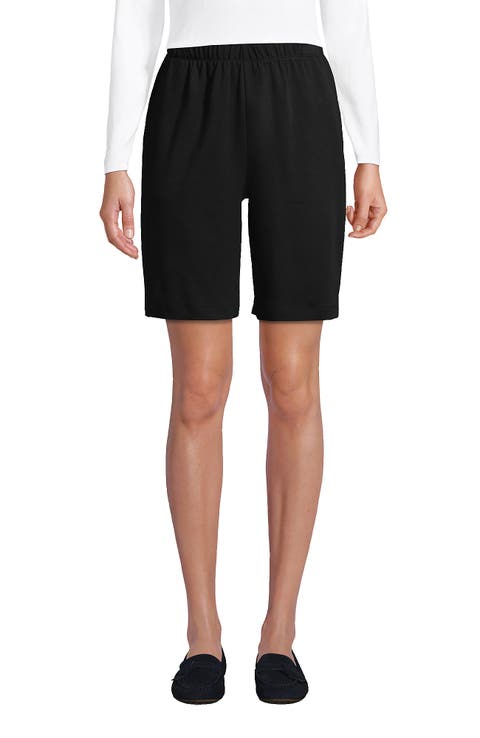 Lands' End Sport Knit High Rise Shorts