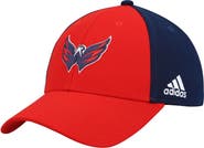 adidas Men's adidas Red/Navy Washington Capitals Team Adjustable Hat