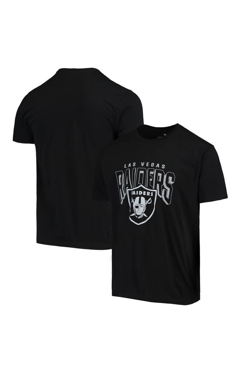Junk Food Men's Junk Food Black Las Vegas Raiders Bold Logo T-Shirt, Alternate, color, Black