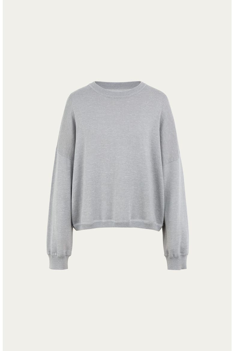 Nilo Knitted Crewneck, Alternate, color, gray