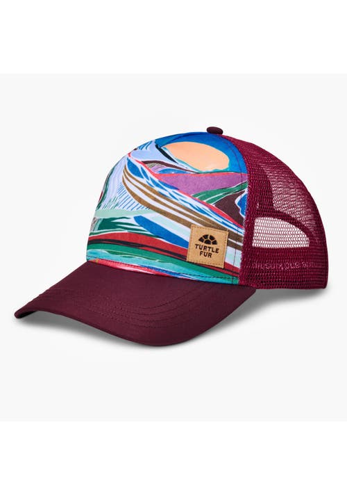 Turtle Fur Trail Blazer Trucker Hat In Ridgelines