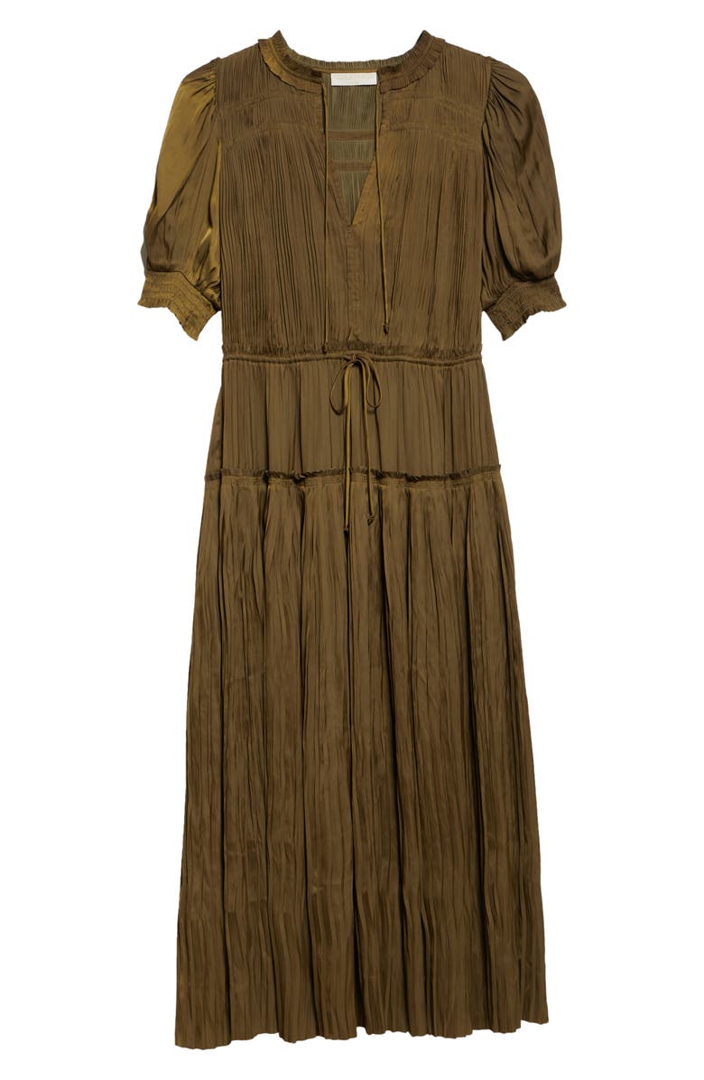 Ulla Johnson Astrid Pleated Maxi Dress, Alternate, color, 