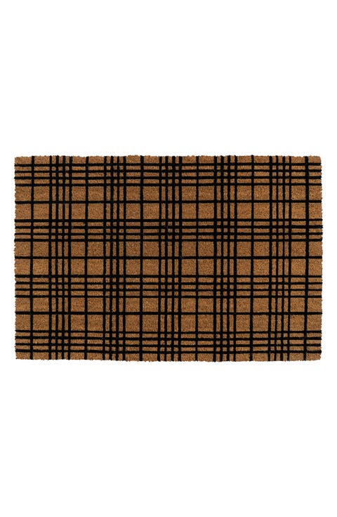 Fine Plaid Doormat