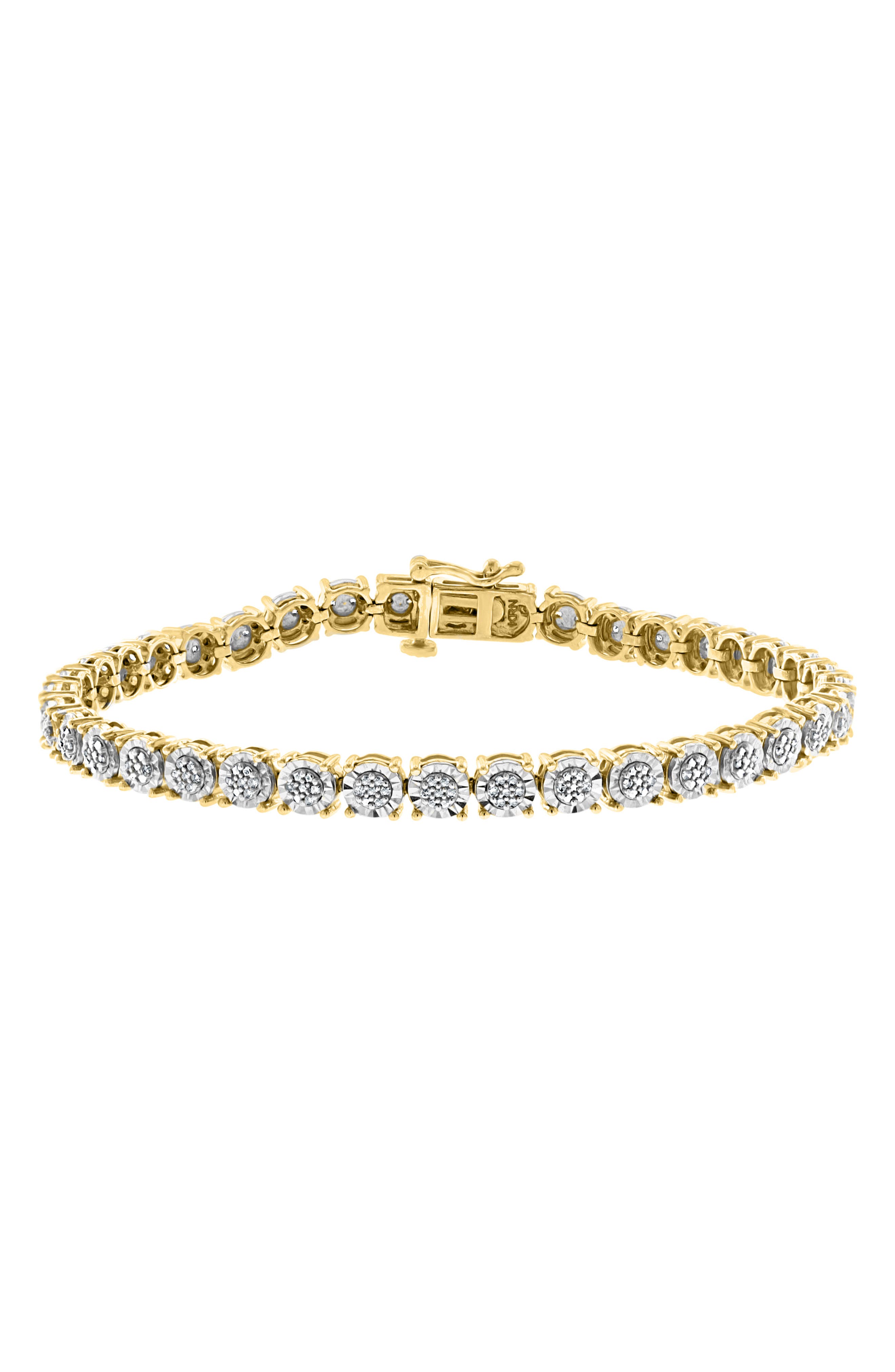 EFFY Two-Tone Diamond Tennis Bracelet - 0.22ct.