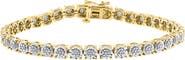 EFFY Two-Tone Diamond Tennis Bracelet - 0.22ct.