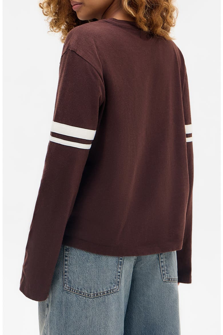 98 Long Sleeve Graphic T-Shirt, Alternate, color, BROWN