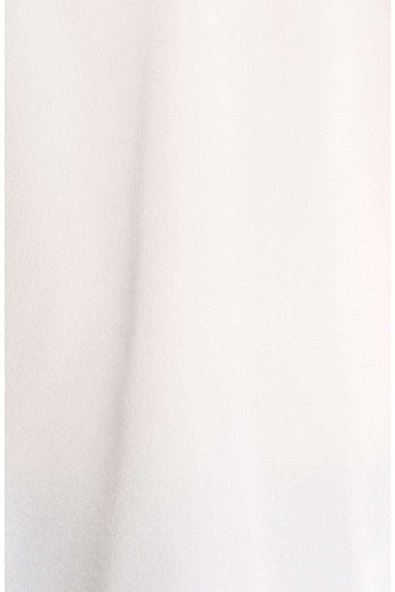 Lace Trim Silk Camisole, Alternate, color, WHITE SNOW