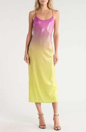 Alessa Ombre Sequin Slipdress