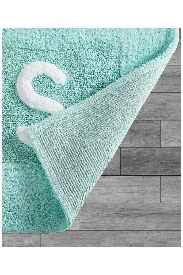 His & Hers 2-Piece Bath Mat Set, Alternate, color, AQUA BLUE