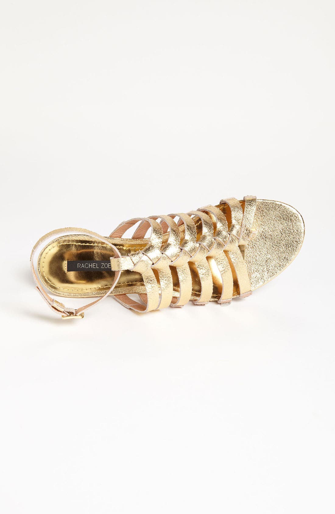 'Carlyle' Sandal, Alternate, color, GOLD