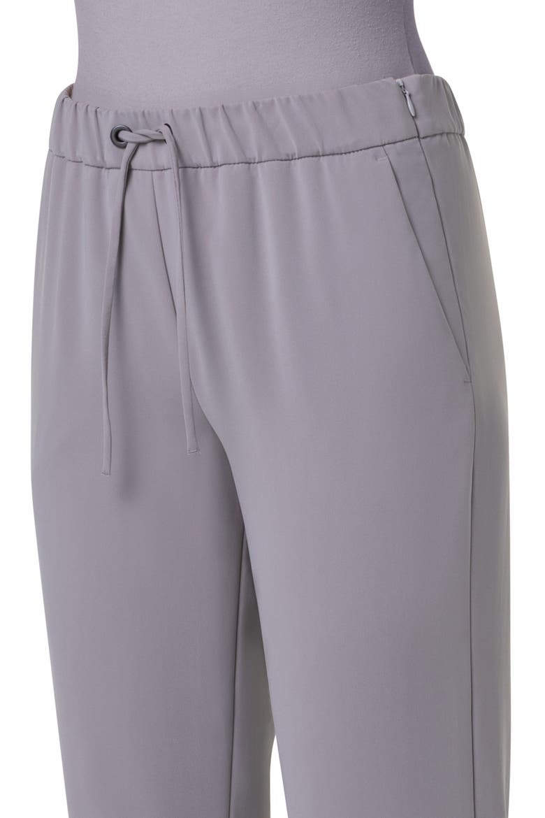 Mike Split Hem Crepe Drawstring Pants, Alternate, color, TIN