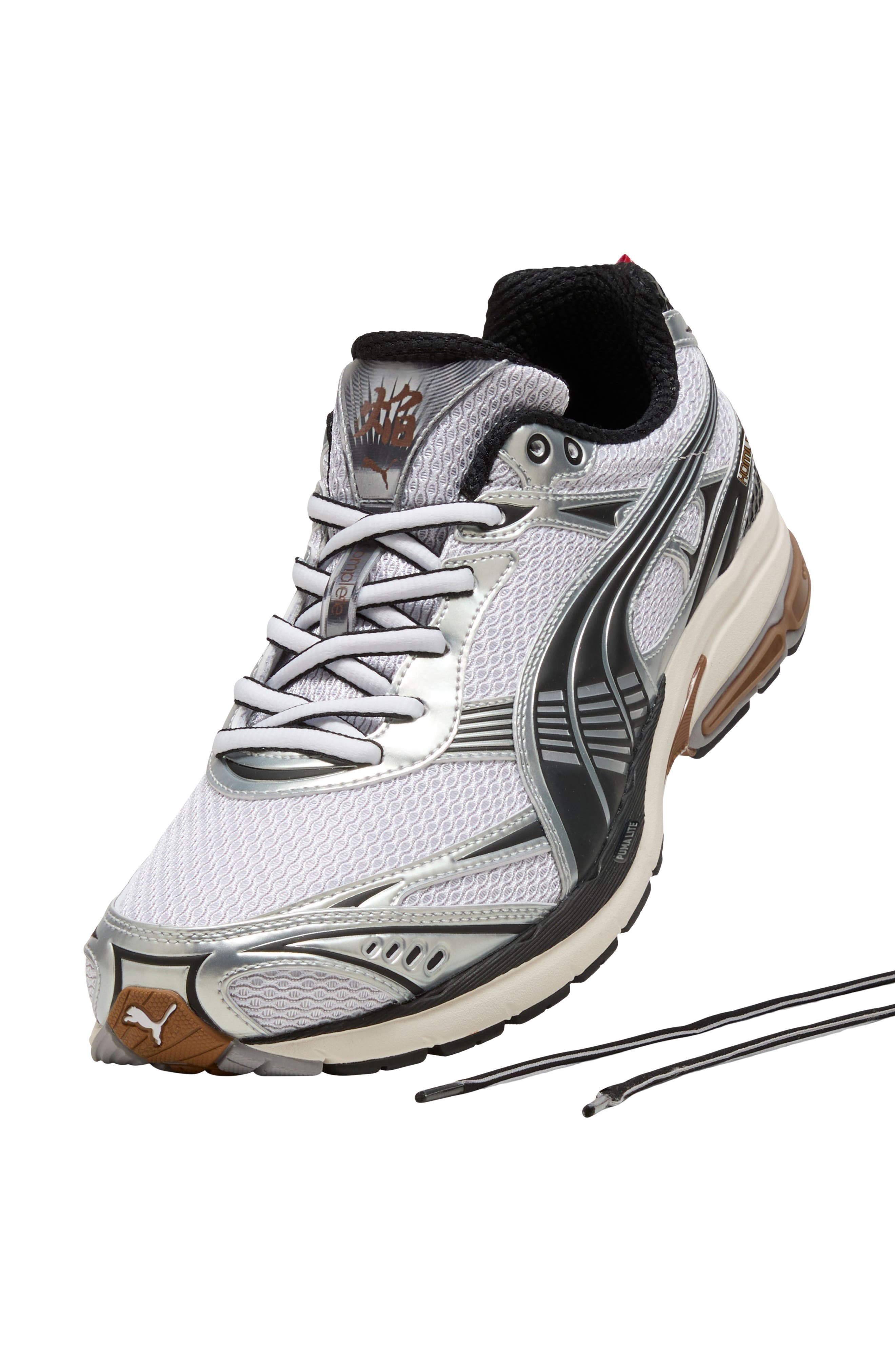 Homura OG+ Sneaker, Alternate, color, MATTE SILVER/ PUMA BLACK