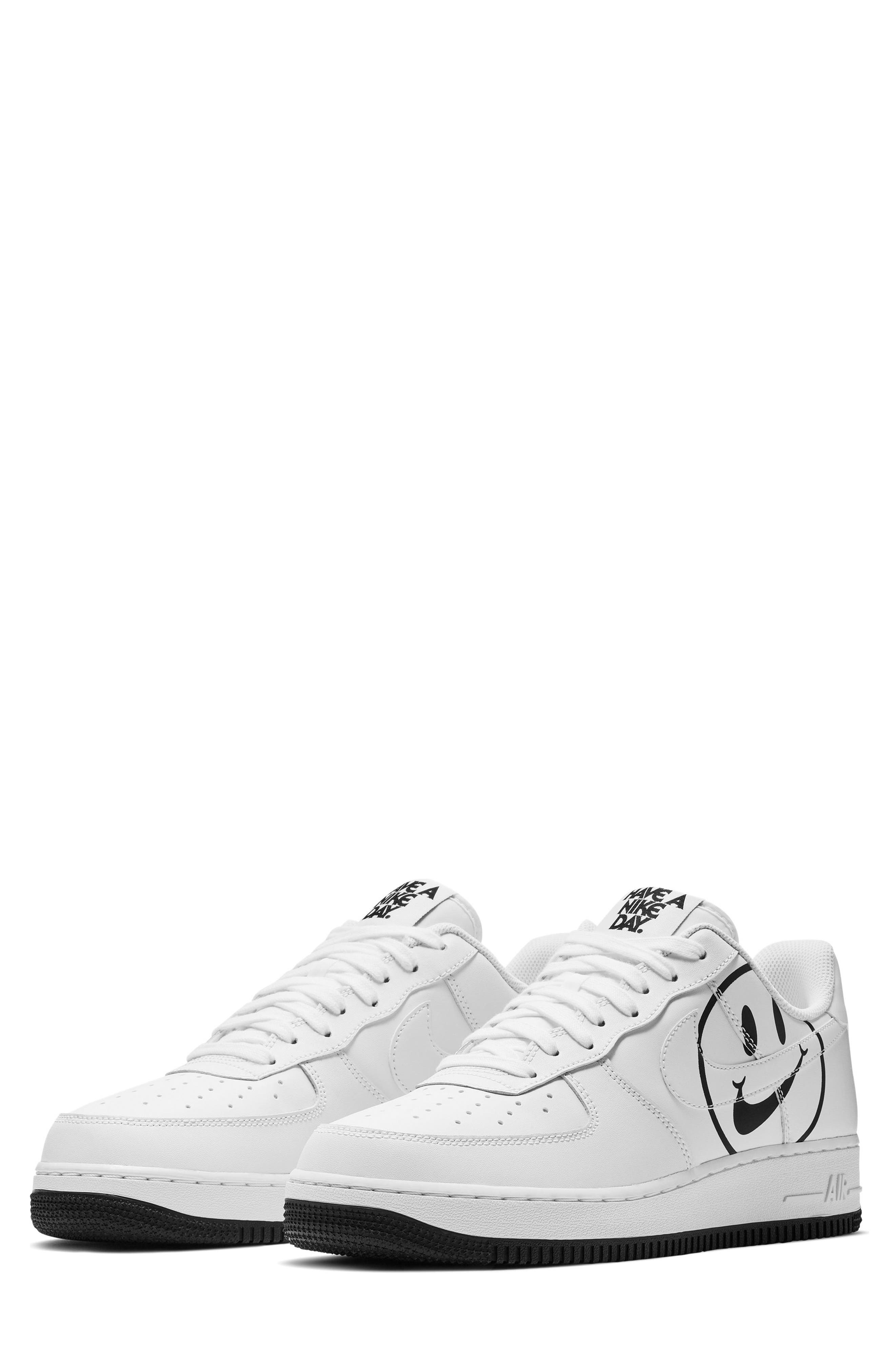 AIR FORCE 1 07 LV8 ND, Main, color, WHITE/ WHITE/ BLACK