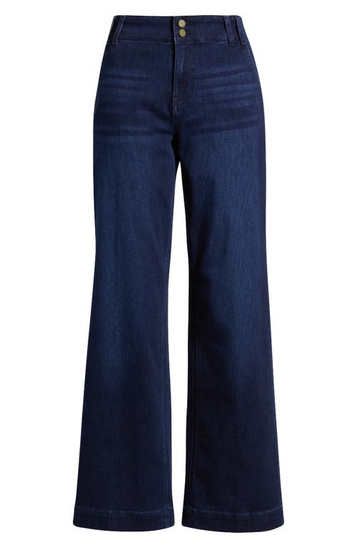 Nic + Zoe Nic+zoe Weekend Wide Leg Jeans In Blue
