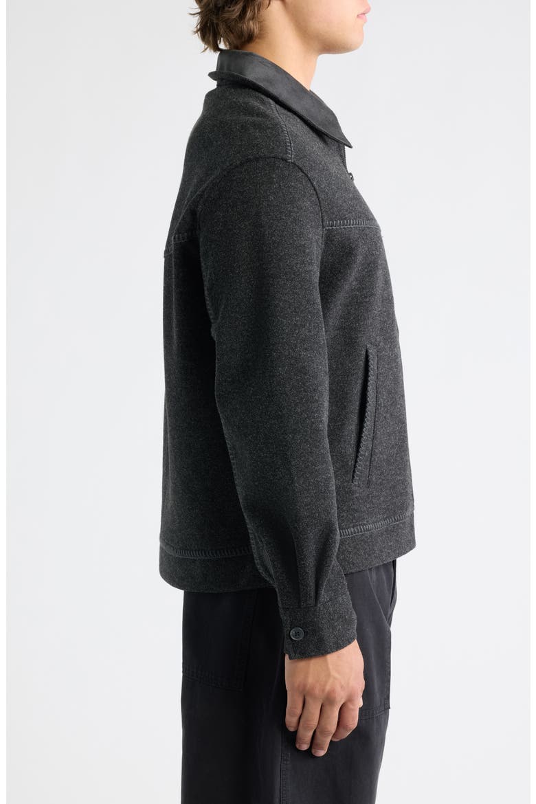 Baylin Full Zip Jacket, Alternate, color, BLACK HEATHER