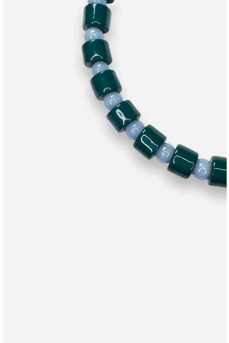 Bead Two Sundry Necklace, Alternate, color, Bottle & Blue Lace Agate