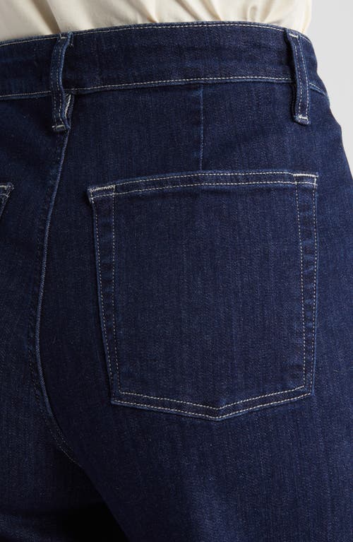 Shop Frame Francoise Wide Leg Jeans In Virgo
