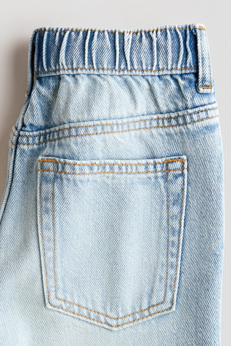 Loose Fit Jeans, Alternate, color, Light denim blue/sports theme