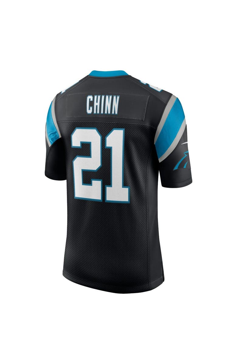 Nike Men's Nike Jeremy Chinn Black Carolina Panthers Vapor Limited Jersey, Alternate, color, 