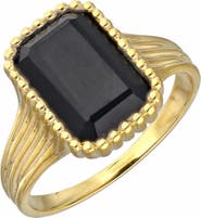 YS GEMS Black Onyx Ring