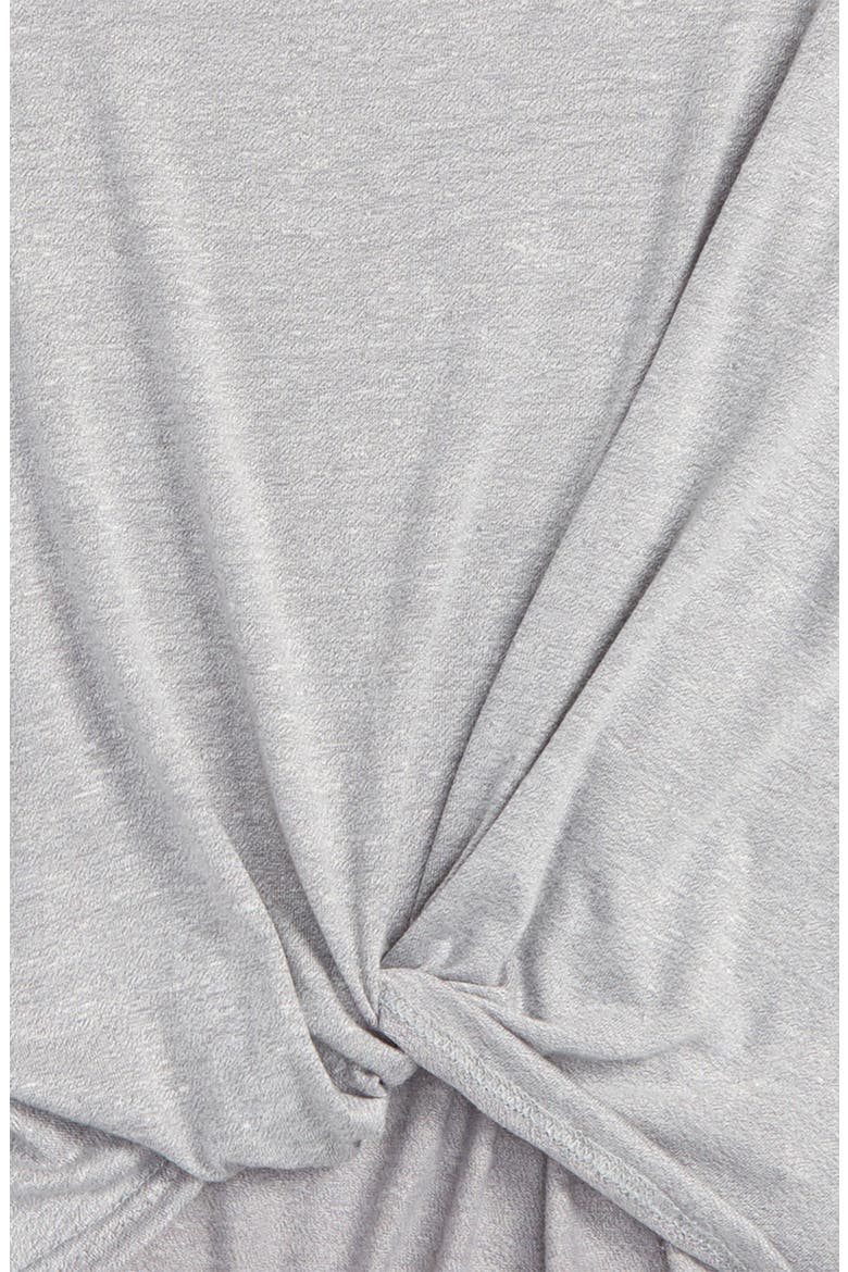 Knotted Tee, Alternate, color, GREY