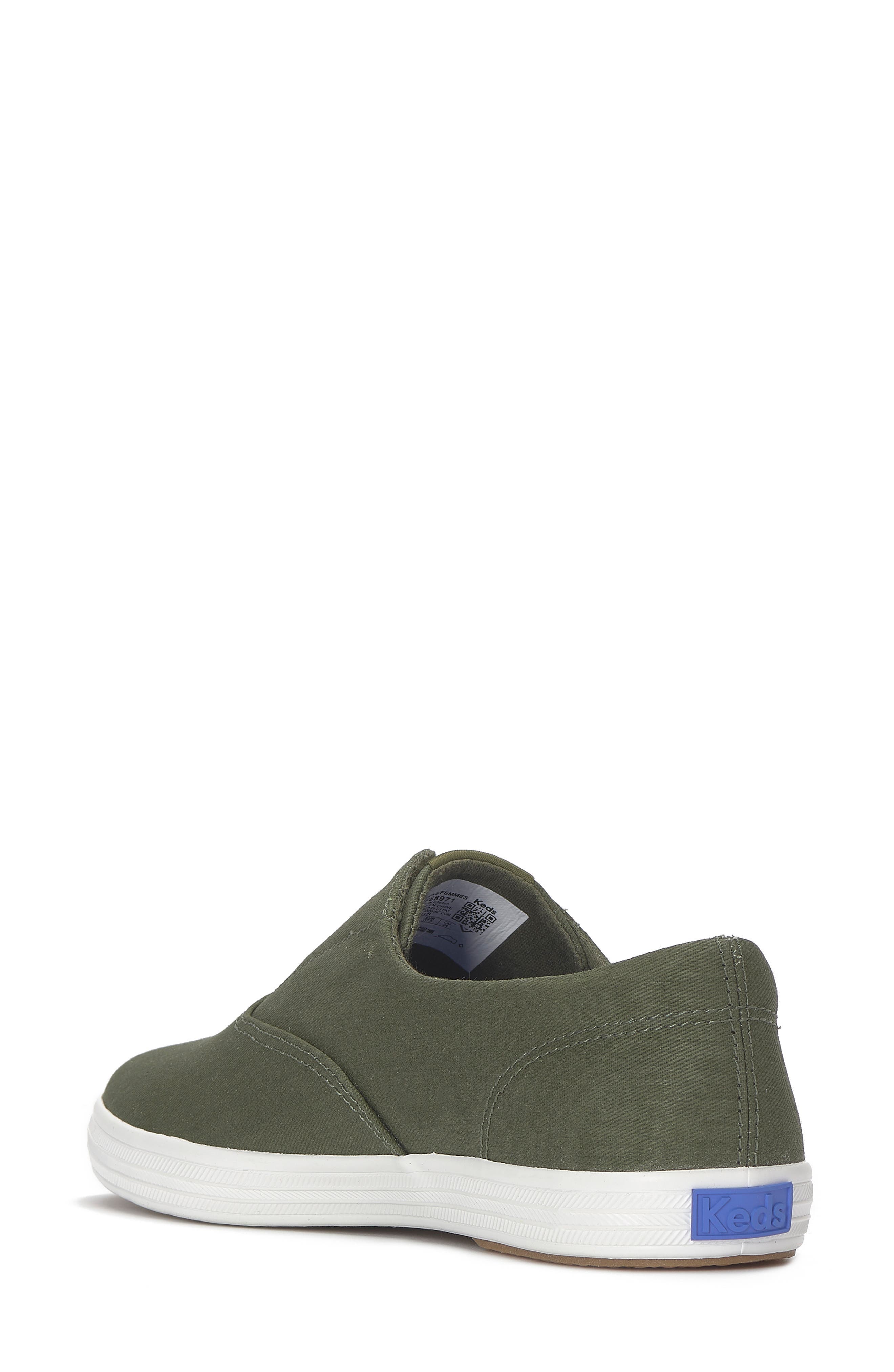 Keds<sup>®</sup> Champion Slip-On Sneaker, Alternate, color, Olive Night