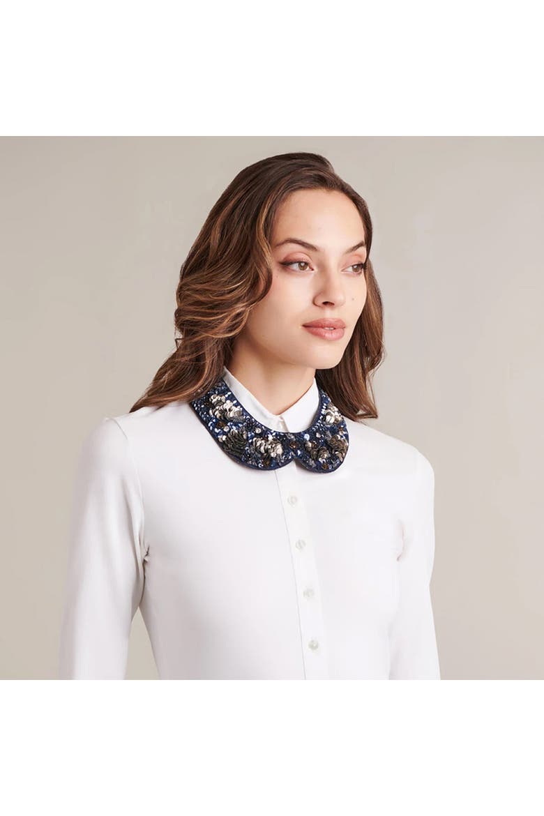 Satin Collar, Alternate, color, Blue