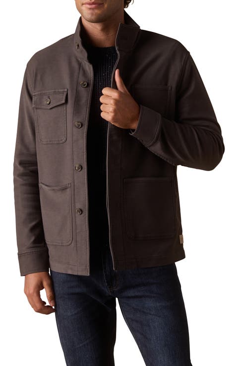 Comfort Terry Cloth Chore Coat