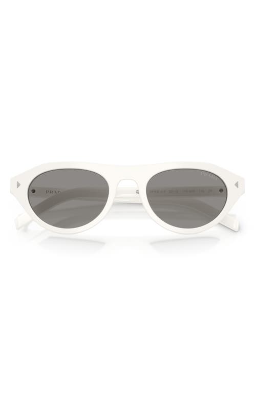 Prada 52mm Irregular Sunglasses