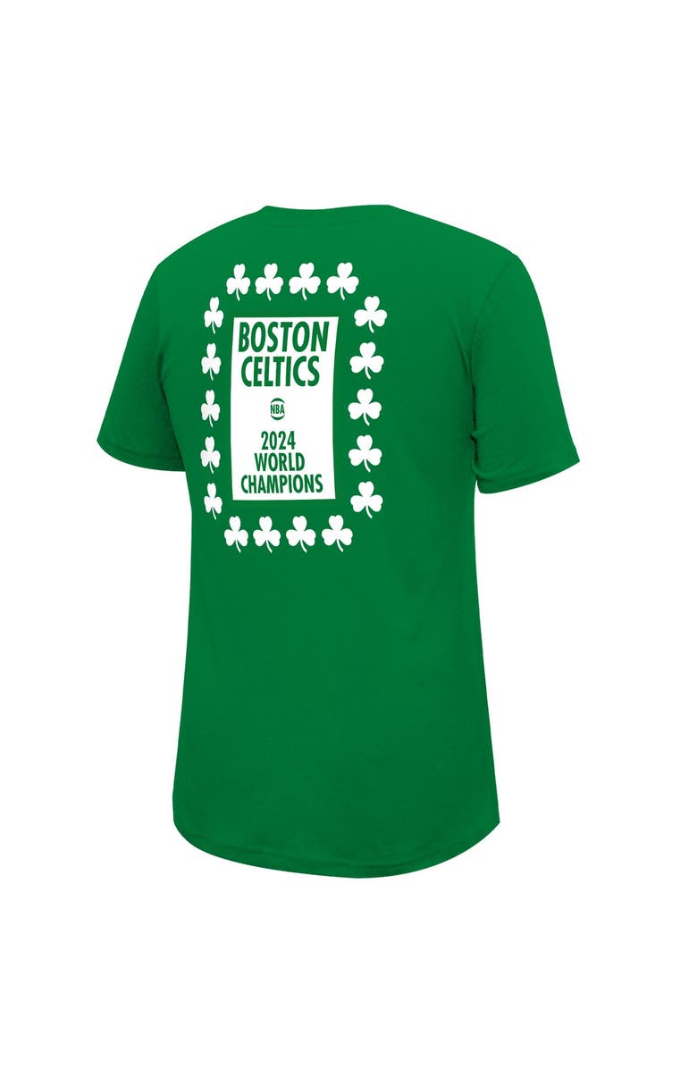 Stadium Essentials Men's Stadium Essentials Kelly Green Boston Celtics 18-Time NBA Finals Champions Banner 18 Play T-Shirt, Alternate, color, 
