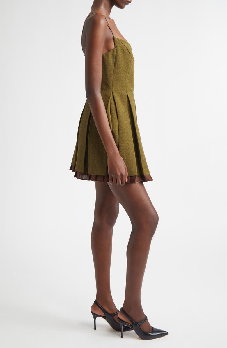 Logo Fitted Wool Blend Cardigan