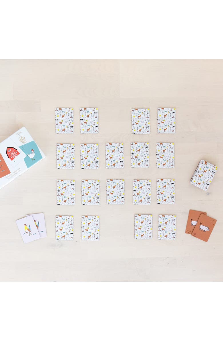Daydream Society On the Farm Memory Match Card Game, Alternate, color, Assorted Pre-Pack