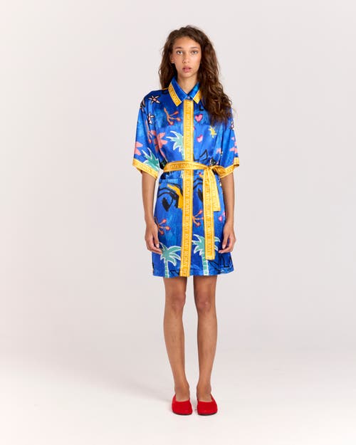 Romy Lover Robe In Blue