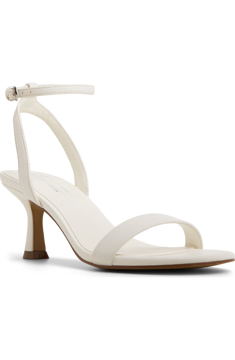 Call It Spring By Aldo Madelyyn Ankle Strap Sandal, Main, color, White