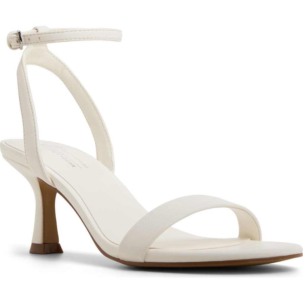 Call It Spring By Aldo Madelyyn Ankle Strap Sandal In White